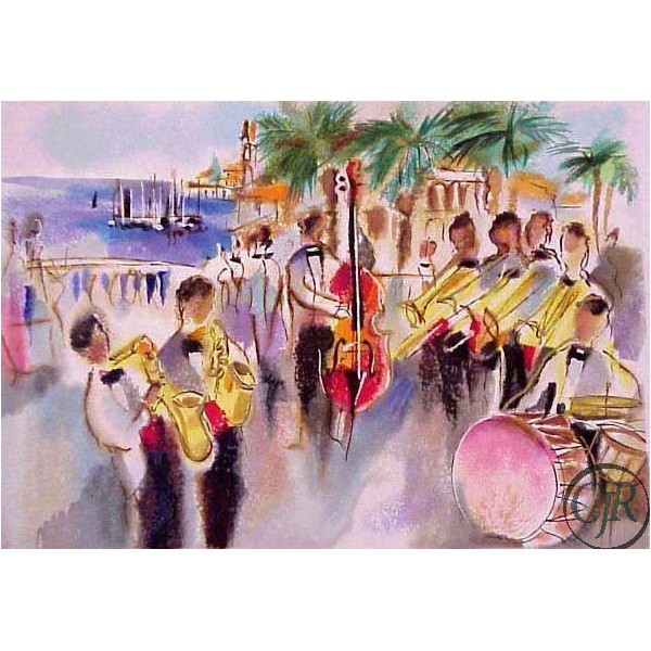 Michael Rozenvain Serigraph on paper:"Perfect Afternoon"