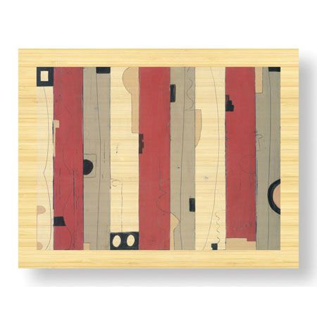 Michael Shemchuk Limited Edition Ready to Hang Giclee on Sustainable Bamboo: "Fiesta I"