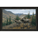 Michael Sieve Hand Signed and Numbered Limited Edition Canvas Giclee:"Working the Ridge—Moose"