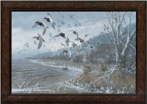 Michael Sieve Limited Edition Framed Canvas:"Armistice Day Hunt"