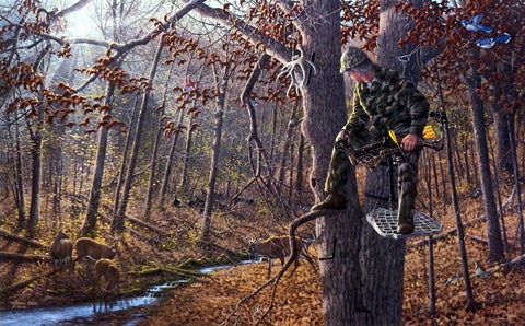 Michael Sieve Print-Signed and Numbered:"Church Of The Great Outdoors"