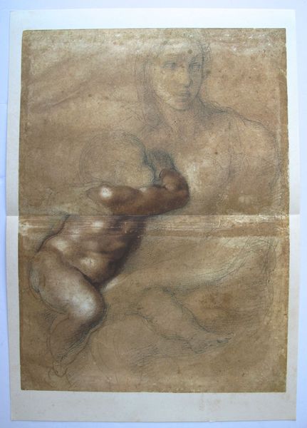 Michelangelo Lithograph :"1970 Madonna And Child"