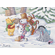 Michelle St. Laurent Signed Disney Ltd Ed Gallery Wrap Canvas:"Pooh's Winter Holiday"
