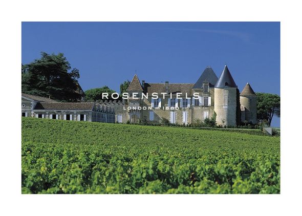 Mick Rock Hand Numbered Limited Edition Print on Paper :"Chateau D'Yquem, Sauternes, France"