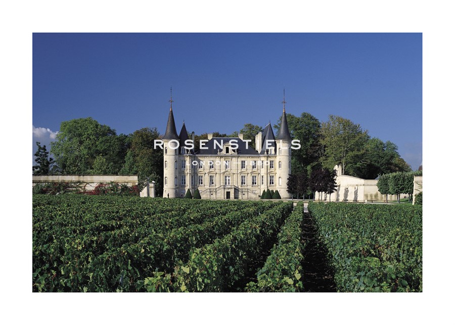 Mick Rock Hand Numbered Limited Edition Print on Paper :"Chateau Pichon Longueville-Baron"