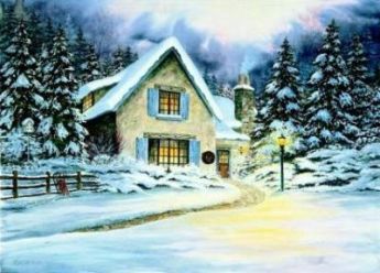 MIKE CAPSER 18X25 Secondary Market Art: "WOODLAND WARMTH"