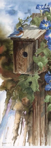 Mike Capser Signed and Numbered Limited Edition Lithograph: "The Landlord"