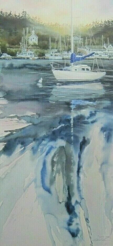 Mike Capser Signed Limited Edition Paper: "A Place Of Peace"