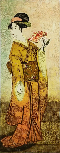 Mikulas Kravjansky Artist Hand-signed Limited Edition Collograph Etching on Paper: "SCHOOL of IZNBA" Mikulas Kravjansky Artist Hand-signed Limited Edition Collograph Etching on Paper: "SCHOOL of IZNBA"