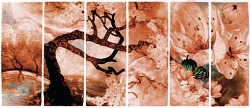Mikulas Kravjansky Limited Edition Etching: "PEACH EXPERIENCE" Mikulas Kravjansky Limited Edition Etching: "PEACH EXPERIENCE"