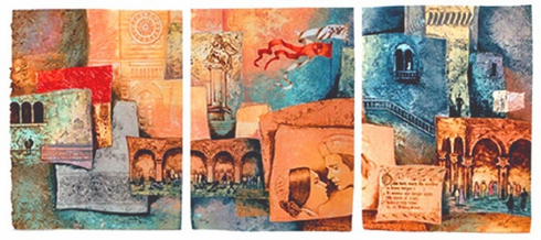 Mikulas Kravjansky Limited Edition Etching: "ROMEO AND JULIET" Mikulas Kravjansky Limited Edition Etching: "ROMEO AND JULIET"