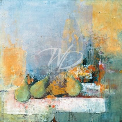 Miquela Nicolau Limited Edition Hand-Embellished Giclee on Canvas:"Candied Fruit"