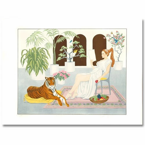 Miriam Ecker Lithograph Print: "Cassiopeia"