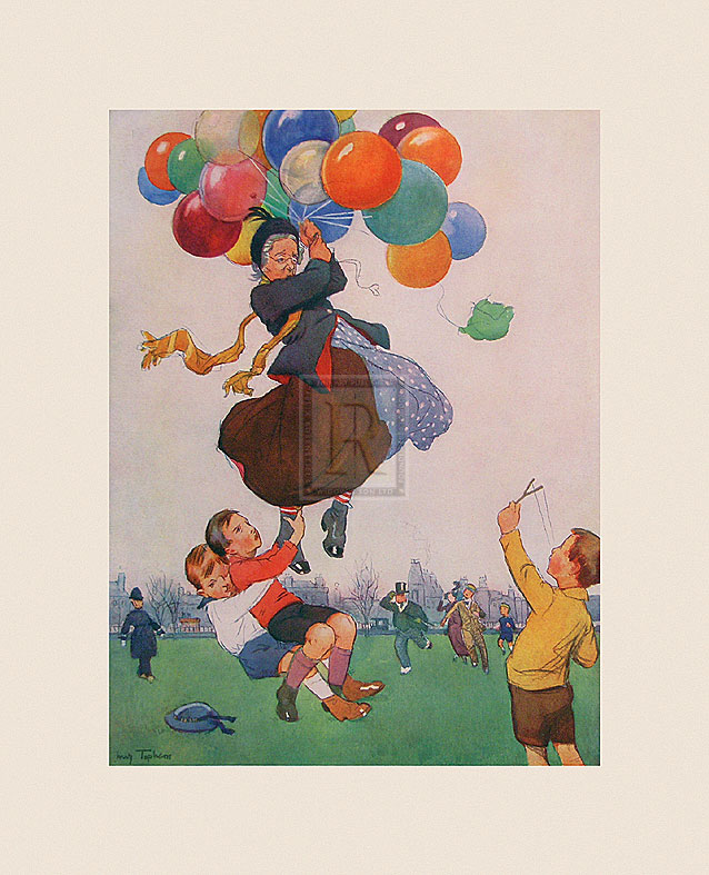 Miss Tophen Hand Numbered Limited Edition Print on Paper :"A Park Tragedy"