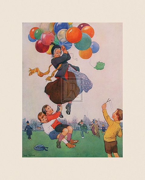 Miss Tophen Hand Numbered Limited Edition Print on Paper :"A Park Tragedy"