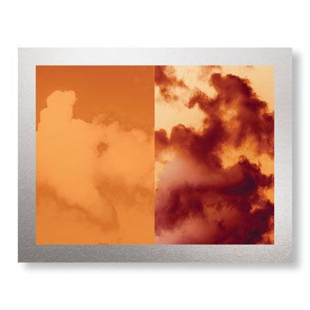 MJ Lew Limited Edition Ready to Hang Giclee on Brushed Aluminum: "New Sky II"