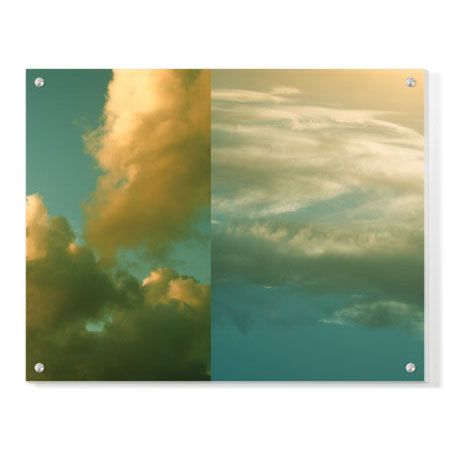 MJ Lew Limited Edition Ready to Hang Giclee on Clear Acrylic: "New Sky I"
