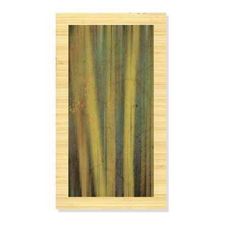 MJ Lew Limited Edition Ready to Hang Giclee on Sustainable Bamboo: "Hidden Bamboo I"