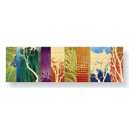 MJ Lew Limited Edition Ready to Hang Giclee on Sustainable Bamboo: "Trees of the Sierra II"