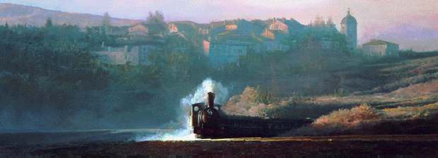 Mo DaFeng Hand Signed and Numbered Limited Edition Print:"The First Journey"