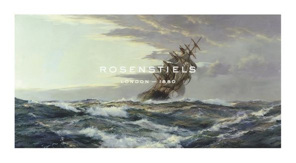 Montague Dawson Hand Numbered Limited Edition Print on Paper :"Clearing Skies"