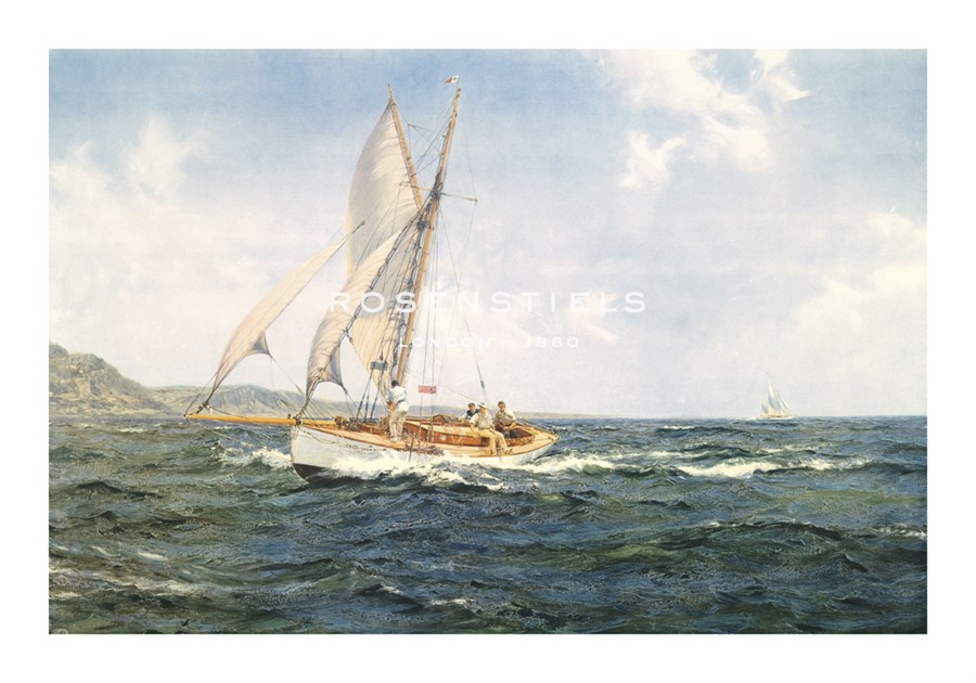 Montague Dawson Hand Numbered Limited Edition Print on Paper :"Fine Weather and a Fair Wind"