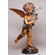 Moreau Handcrafted Solid Bronze Sculpture:"Cherub and Dolphin"