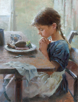 MORGAN WEISTLING 15X12 Secondary Market Art: "THANKFUL HEART"