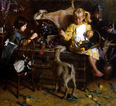 MORGAN WEISTLING 20X22 Secondary Market Art: "JUST KIDS APGCNV"