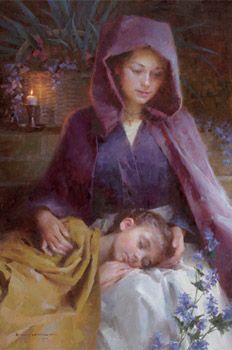 MORGAN WEISTLING 23X15 Secondary Market Art: "SANCTUARY"