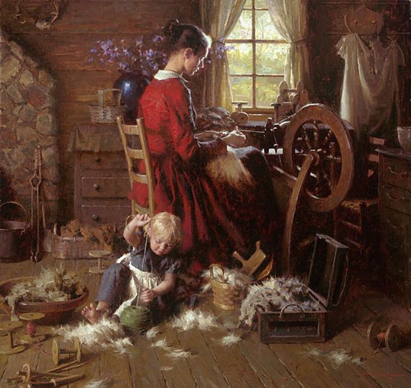 Morgan Weistling Artist Proof Limited Edition Canvas Giclee:"A Helping Hand"