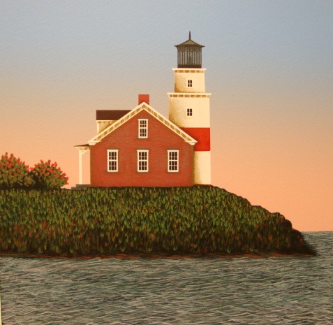 Ted Jeremenko Artist Signed Limited Edition Serigraph on Paper:"Morning Light"