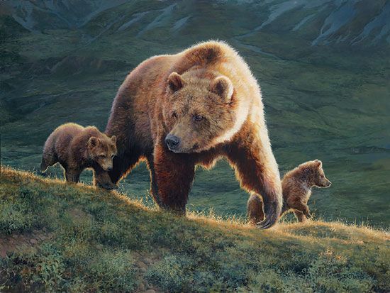 Bonnie Marris Artist Signed Limited Edition Canvas Giclee:"Her Power and Her Glory"