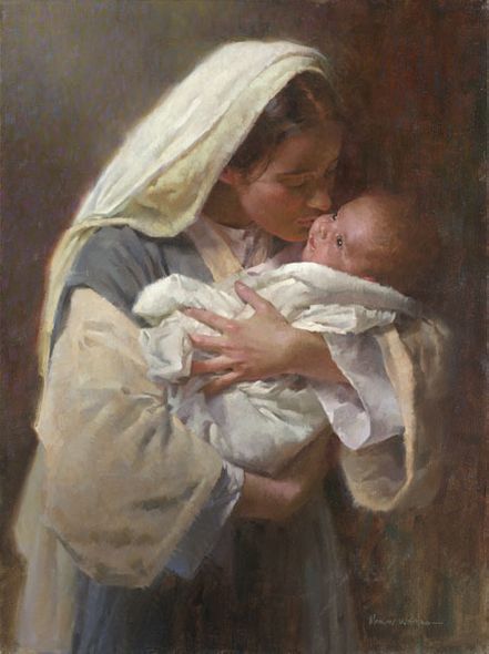 Morgan Weistling Open Edition Artist Hand Signed Fine Art Giclée Canvas: "Kissing the Face of God" | Out of Stock