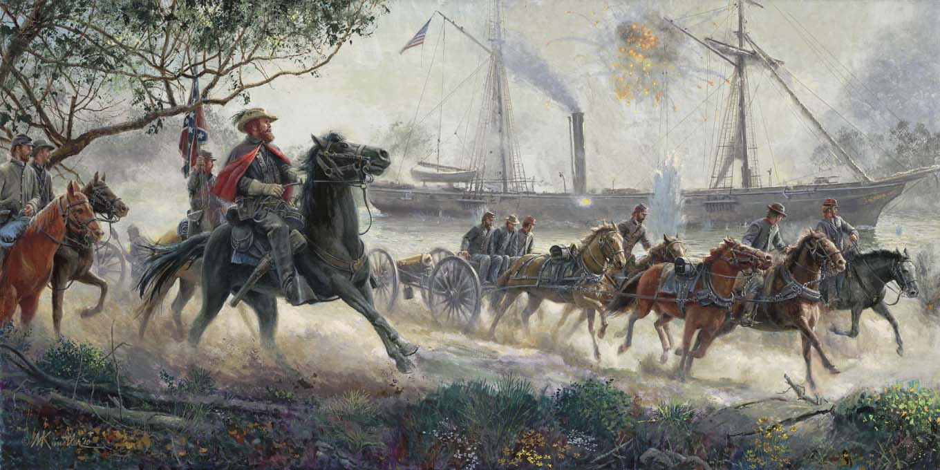 Mort Künstler Hand Signed and Numbered Limited Edition Sesquicentennial Release Print:"The Strangest Race"