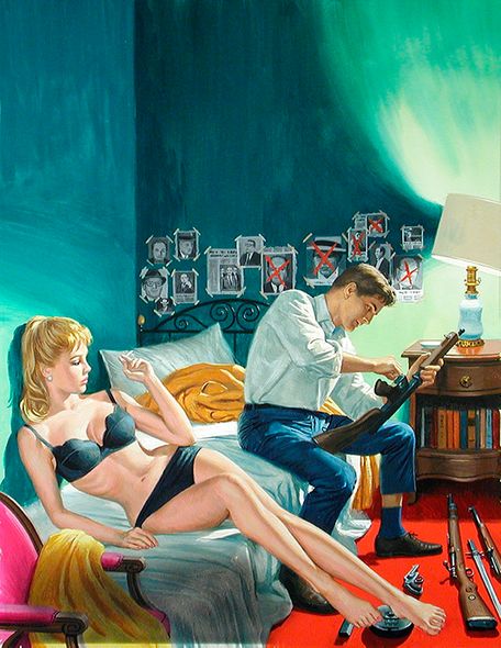 Mort Kunstler Handsigned and Numbered Limited Edition Giclee on Paper:"Nine to Go!"