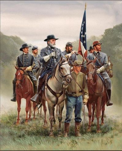 Mort Kunstler Signed Limited Edition Artist Proof Print:"Lee (The Enemy Is There)"