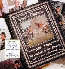 Mort Kunstler Handsigned & Numbered Limited Edition Book w/ 4 prints:"The Four Generals"