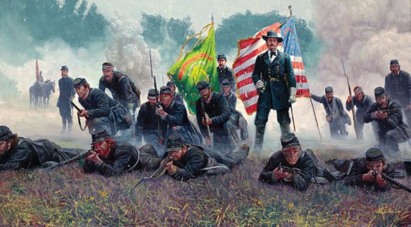 Mort Kunstler Handsigned & Numbered Limited Edition:"Hancock The Superb"
