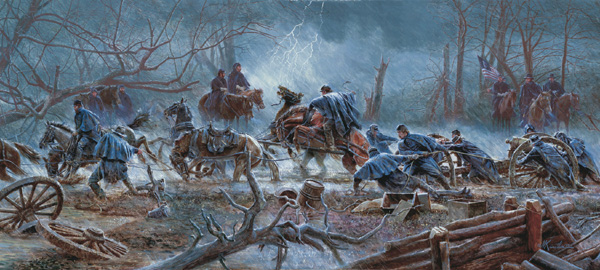 Mort Kunstler Handsigned & Numbered Limited Edition Print:"Maryland, My Maryland"