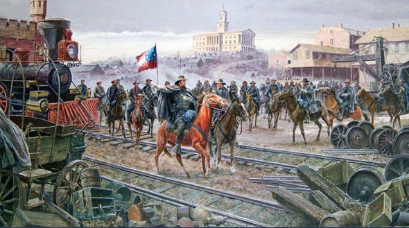 Mort Kunstler Handsigned & Numbered Limited Edition Print :"Order Out of Chaos"