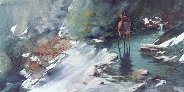 Morten E. Solberg Signed and Numbered Limited Edition Canvas Giclee:"Innocent"