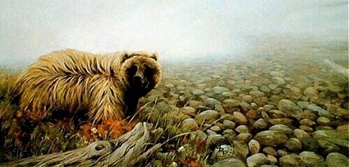 Morten Solberg Signed and Numbered Limited Edition  Lithograph: "Out Of The Fog"