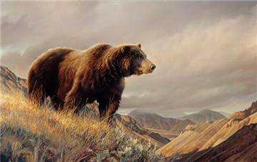 NANCY GLAZIER 21X33 Secondary Market Art: "FRESH AIR"