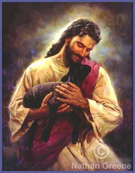 Nathan Greene Hand Signed and Numbered Limited Edition Print:"Lamb of God"