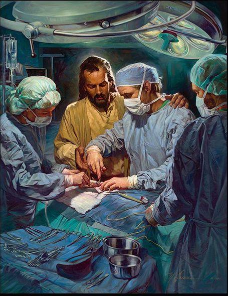 Nathan Greene Limited Edition Canvas Giclee:"Chief of the Medical Staff"