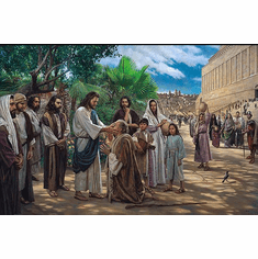 Nathan Greene Limited Edition Canvas Giclee:"For I Was Blind"