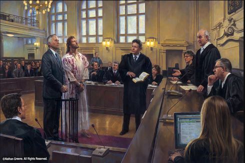 Nathan Greene Artist Signed Limited Edition Canvas Giclee:"Faith on Trail"