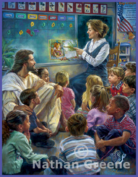 Nathan Greene Limited Edition Canvas Giclee:"Storytime"