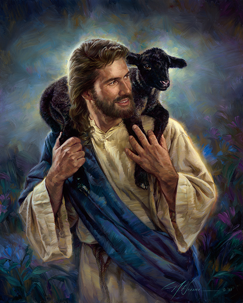 Nathan Greene Limited Edition Canvas Giclee:"The Good Shepherd"